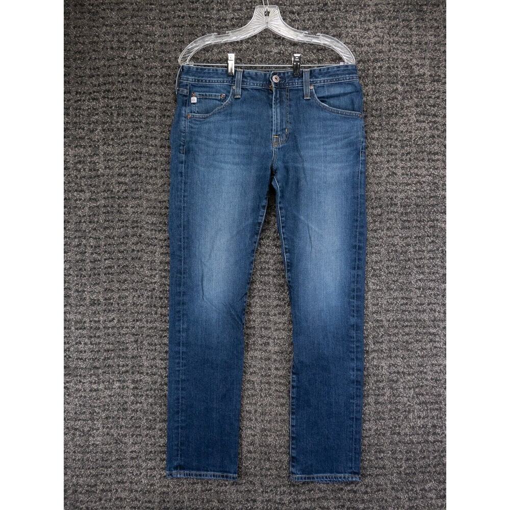 AG Adriano Goldschmied Jeans Mens 32x30 Blue B Type I Slim Stretch Made In USA